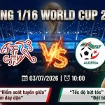 Nhận định bóng đá Thụy Sĩ vs Algeria vòng 1/16 World Cup 2026, cuộc đối đầu chiến thuật giữa Granit Xhaka và Riyad Mahrez trên Gavang TV.
